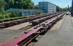 由中车齐车集团齐车公司自主研制的500辆BX70B型集