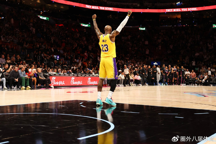 41岁詹姆斯对阵热火砍三双 职业生涯第123次三双