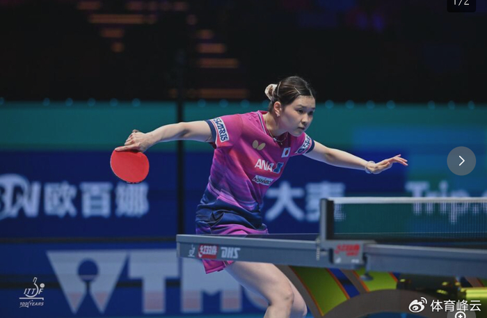 日本削球名将桥本帆乃香力克巴西选手晋级八强