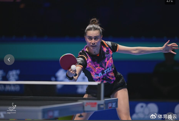 日本削球名将桥本帆乃香力克巴西选手晋级八强
